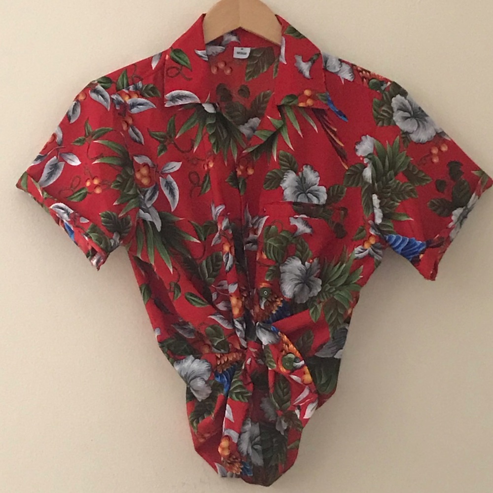 Tropical Button Down Shirt
